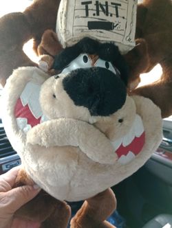 Vintage Taz Stuffed Figure