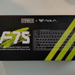 EPOMAKER AULA F75 75% Mechanical Keyboard w Rotary Knob