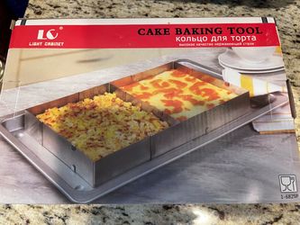 In San Marcos - extendable stainless steel baking frame with partition