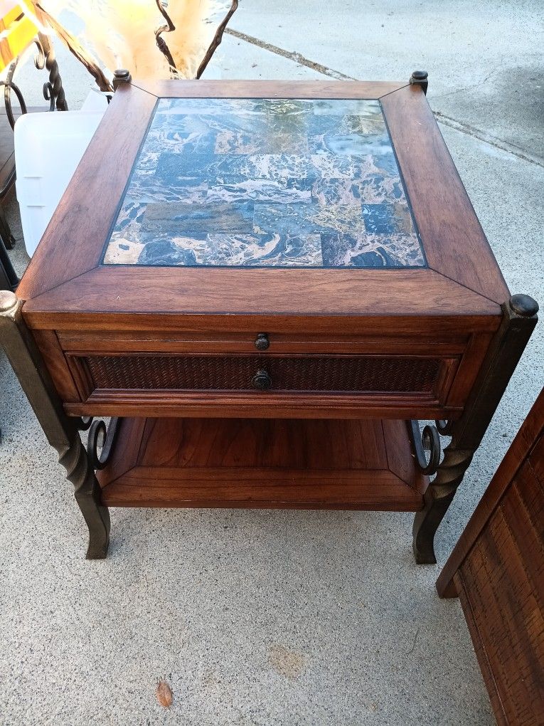 Table With Marble Top