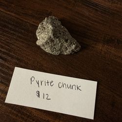 Pyrite Chunk (“Fool’s Gold”)
