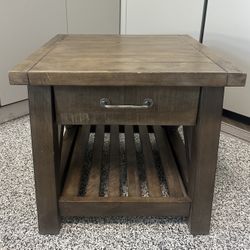 Wood Night Stand Or Accent Table 