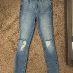 High-waisted Ksubi Denim Skinny Jeans