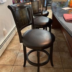 Counter Stools -3- Excellent Quality Material Wood