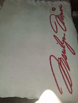 Marilyn Monroe throw blanket