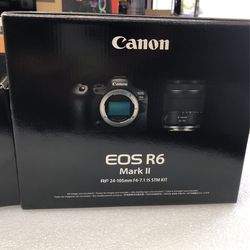 Canon EOS R6 Mark II Mirrorless Camera with 24-105mm f/4-7.1 Lens