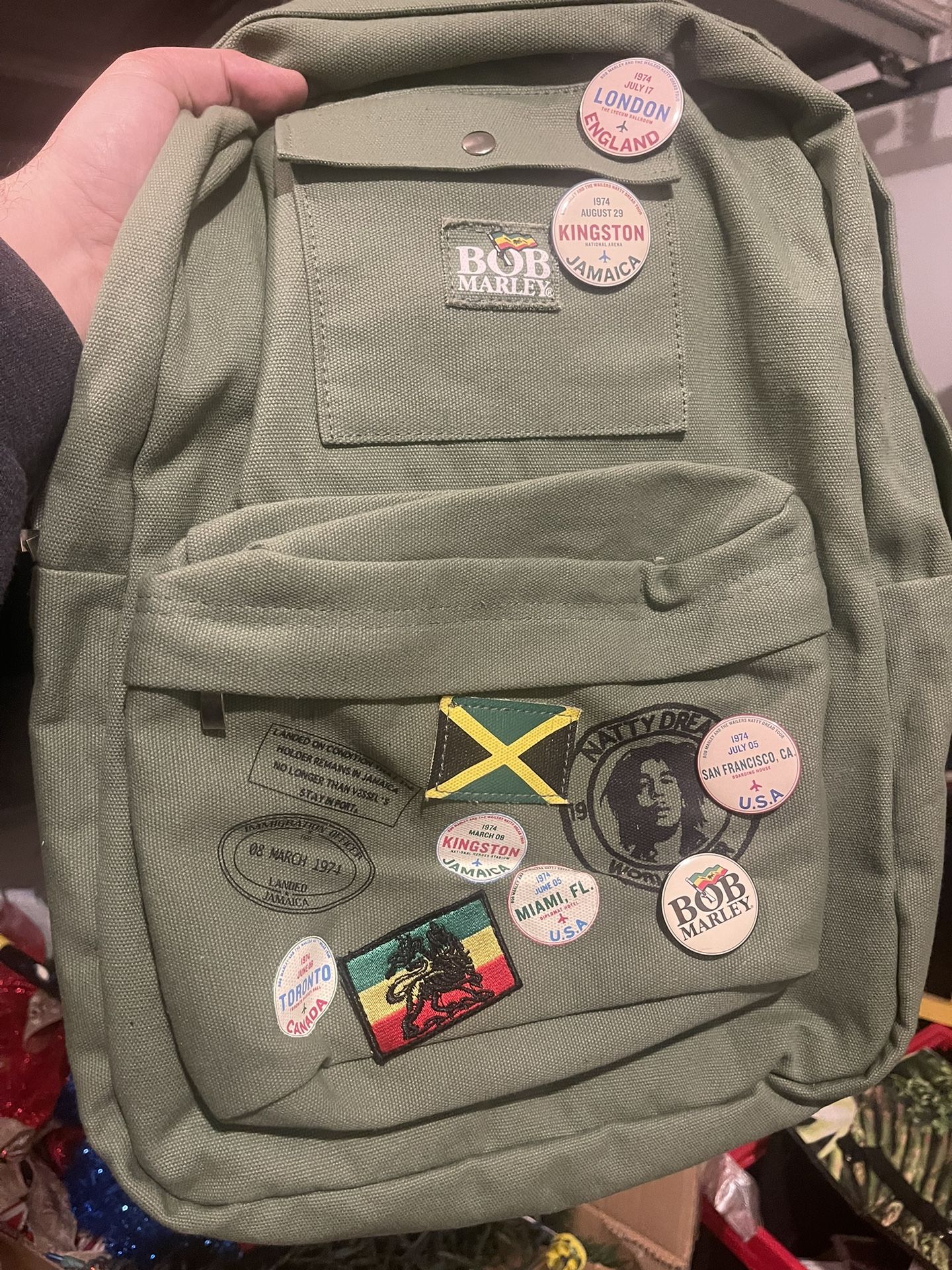 Bob Marley Backpack Authentic!