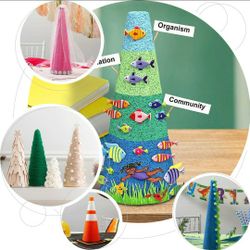 24 Pk. Styrofoam Cones