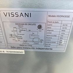 Vissani HVDR430SE Refrigerator