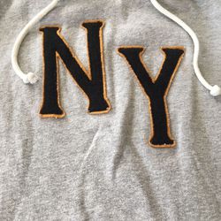 My New York Enroidered Sweatshirt Grey