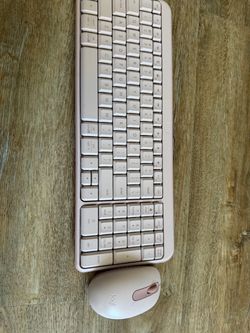 Pink Bluetooth Keyboard