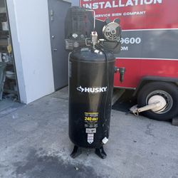 Husky 60 gallon air compressor As Is For Parts