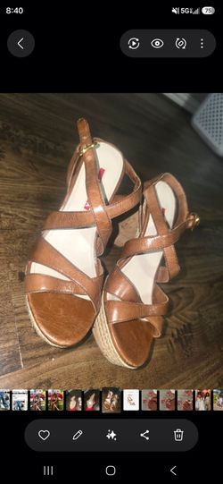Prada wedge sandals