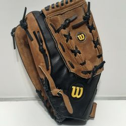 Wilson 14 Inch XL Softball/Baseball Left Handers Glove. Genuine Leather  Great Condition. Regular $100