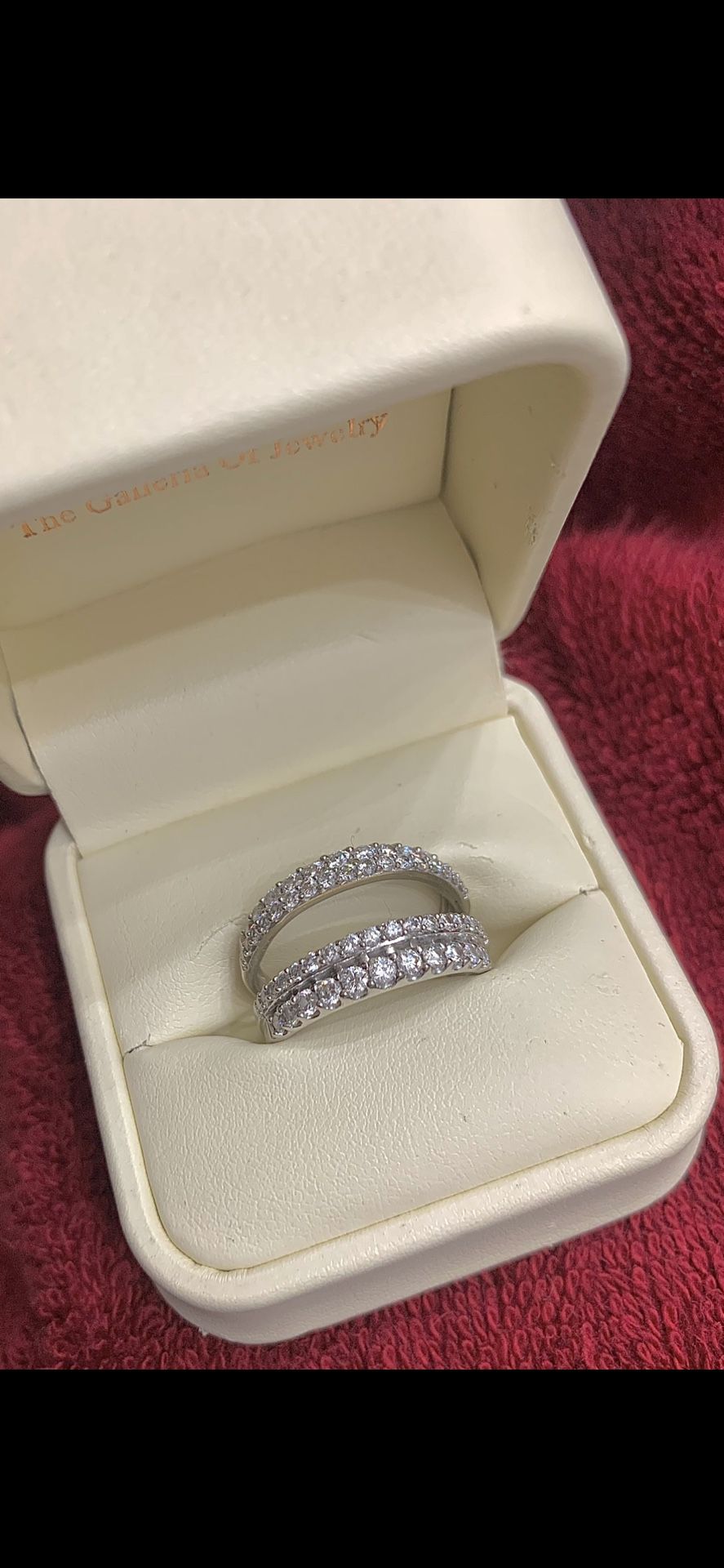 Diamond engagement ring AND enhancer