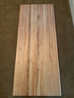 [New] Haworth Elements Desk 29"x70" Ambrosia Maple Real Wood