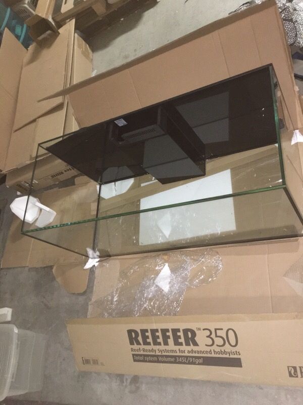 Red Sea Reefer 350 Glass Aquarium- Tank Only- Never Used!