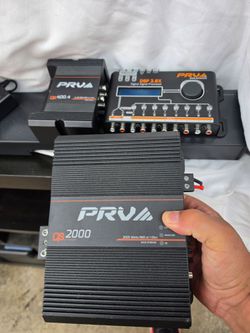 STEREO PVR SET UP, dsp, 2 amps, set 6x9