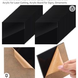 Black Acrylic Sheets 
