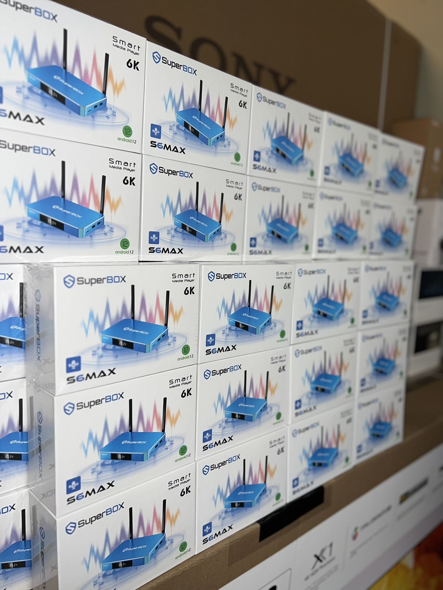 SUPERBOX SUPER BOX S6MAX AND S6 ULTRA WHOLESALE PRICE VARYS ON QTY