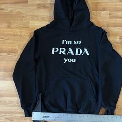 Black Chinatown Market Prada Sz s hoodie