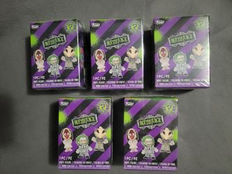 5x Funko Mystery Minis: Beetlejuice - Beetlejuice Mystery Minis Bundle