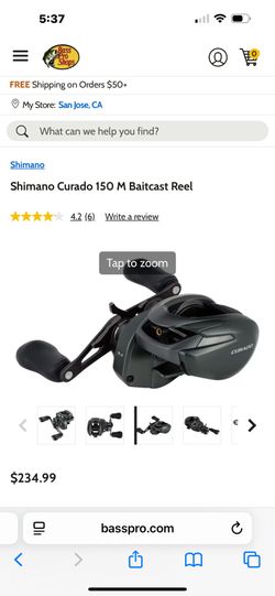 Bait caster combo