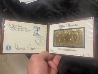 Americas Cup Winner Gold Stamp 1987