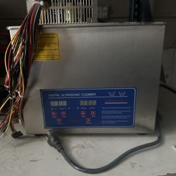 Ultrasonic Machine 10L Ultrasonic Cleaning Machine 40 KHZ with Digital Timer and Heater Professional