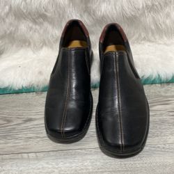 Cole Haan Zeno Driving Loafers Black Leather Slip On Shoes C24673 Mens Size 9 M