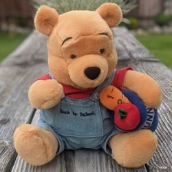 The Walt Disney Company Winnie The Pooh Back To School Plush $38.00