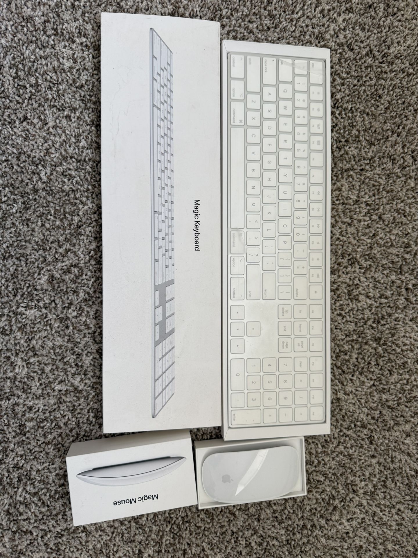 Magic Keyboard and mouse