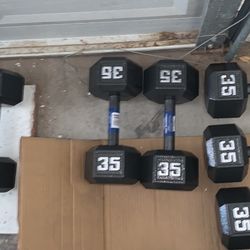 Dumbbells 35lbs