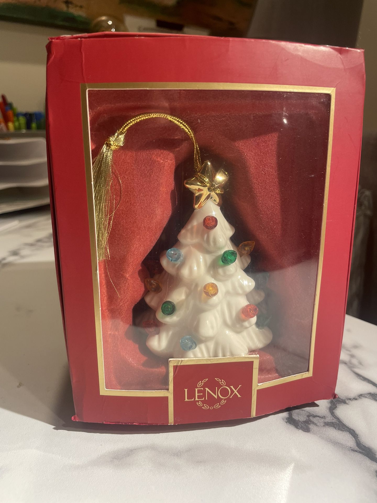 Lenox Christmas Tree Ornament 