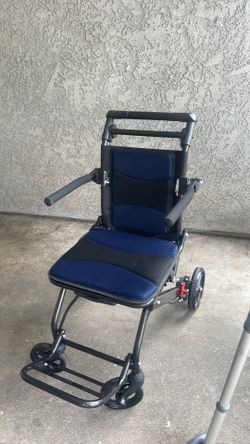 Like new Vevor transport wheel chair