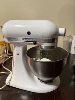 Kitchenaid stand mixer white