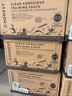 Honest Clean Conscious Training Pants 2T-3T