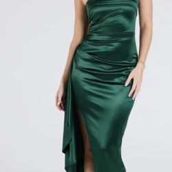 Hunter Green Dress