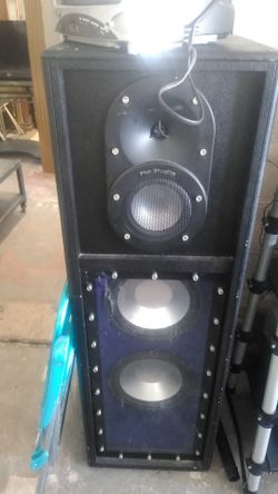 Pro studio speakers
