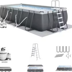 Metal Frame Pool