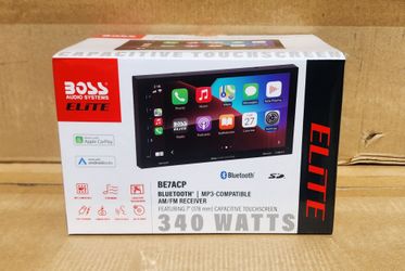 Boss Double Din Touchscreen Stereo Bluetooth Apple Carplay Android Auto USB BE7ACP 🚨 Payment Options Available 🚨 No Credit Needed 🚨
