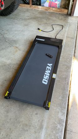 Treadmill that fits under desk to walk while you work.