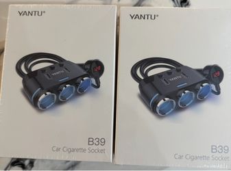 YANTU B39 Car  Cigarette  Socket With LED Voltage Display.