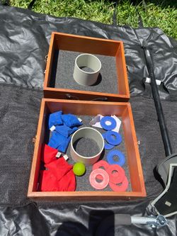 Washer bean bag toss