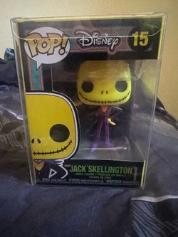 15$ Jack skellington funko pop( black light edition)