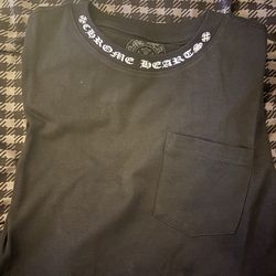 Chrome Hearts Black Long Sleeve Shirt