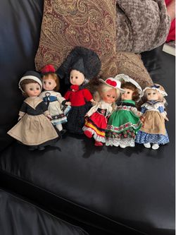 International costume doll collection