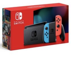 Nintendo Switch With  Box Used 1 Time Comes With Crash Bandicoot Game