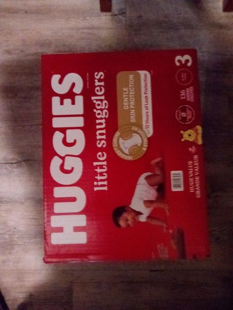 Huggies Large Box Sizes 2-6