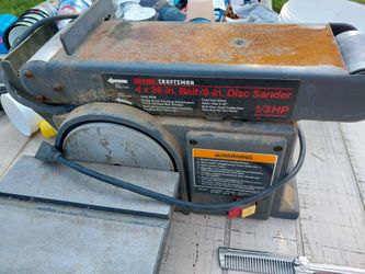 Belt orbital sander combo